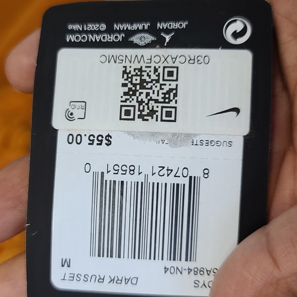 Boys Jordan M sweatpants nwt - Picture 3 of 4